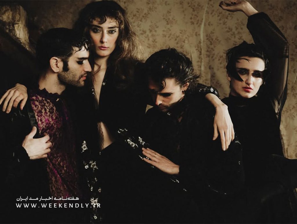 دو لوک از کالکشن "بزم" صدف تحویلدارزاده